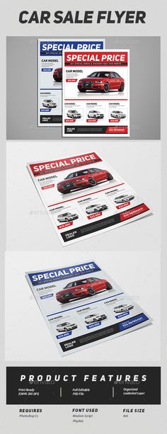 Auto Sales Flyer Template Car Sales Psd Flyer Template