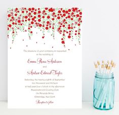 spring invitation template
