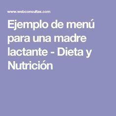 alimentacion para madres lactantes pdf