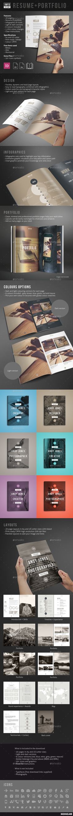 Minimal Resume, Portfolio \ Cover Letter Template Cover letter - resume portfolio template Minimal Resume, Portfolio \ Cover Letter Template Cover letter - resume portfolio template