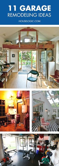 15 Home Garages Transformed Into Beautiful Living Es Garage These Garage Remodel Ideas Will Make You Rethink What Can Do With A Get Smart Advice On Remodeling Your Home From Houselogic Garageremodeling