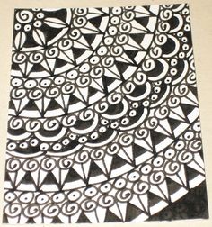 930 Best Black And White Design Images Pyrography Doodles Easy Items Similar To Original Pen And Ink Aceo Black White Design On Etsy