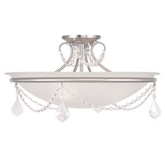 Rubbed Bronze Finish Sunset Lighting F7164-62 Flush Mount with Twist on Faux Alabaster Glass