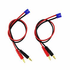 uxcell Charger Cable Adapter T-Plug Male to JST Male Connector Adapter with 10cm 20AWG Wire