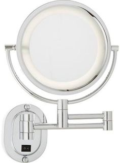 Magnifying Wall Mirror 10x/1x natural-light wall mirror | magnifying mirror, light walls Magnifying Wall Mirror 10x/1x natural-light wall mirror | magnifying mirror, light walls
