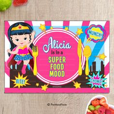 Personalised A4 Laminated Trolls Kids Childrens poster any name// message