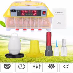 Plug /& Play Temperature Control fr Chicken Bird Coop Barn Egg Incubator Brooder