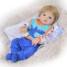 30cm Full Vinyl Reborn Doll Baby Newborn Doll /& Clothing Kids Playmate Blue