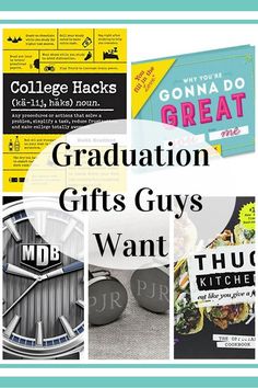 Large University Graduation Gift Bag Holder Presents Wrapping Hat Scroll Him Her