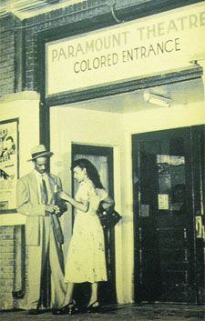 SHOWERS WHITE Ofrs COLORED Ofrs Jim Crow Military Sign