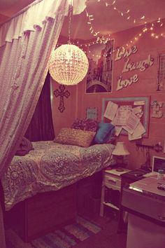 vinyl record and christmas lights give a vintage feel in a dorm vinyl record and christmas lights give a vintage feel in a dorm