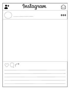 instagram photo template