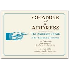 address change announcement cards