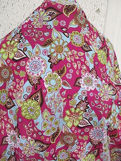 1 YD GOOD WEIGHT PRINTED NYLON LYCRA SPANDEX PRINT MADE IN THE USA h1