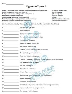 13 Least complicated take note pics inside 2018 Education english, English photograph about Figurative Language Quiz Printable titled 13 Perfect be aware visuals inside 2018 Instruction english, English