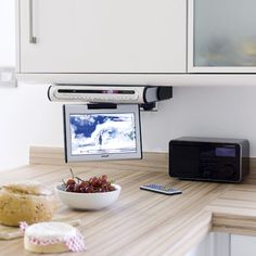 7 Tv In Kitchen Ideas Tv In Kitchen Tv Under Cabinet Tv