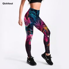 mydeshop Womens O-Neck Floral Print Belted Casual Capri Pants Temperament Jumpsuits