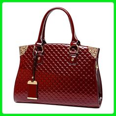 Franterd Women Ladies PU Leather Handbag Shoulder Bags Tote Purse Set