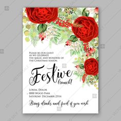 15 best christmas party invitation vector tmplate images christmas christmas invitation vector