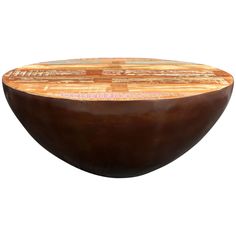 Selva Maya Collection Half Sphere Fantastic Coffee Table And Would Porter International Designs Wanderloot Thrum Copper Tone Reclaimed Wood Round Coffee Table