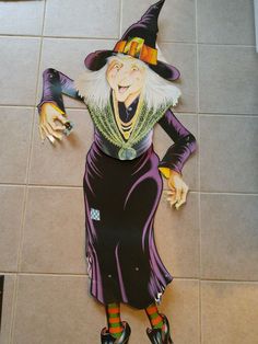 vintage 52 beistle halloween jointed witch die cut decoration 1980 - Vintage Halloween Decorations Ebay vintage 52 beistle halloween jointed witch die cut decoration 1980 - Vintage Halloween Decorations Ebay
