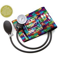 Autism Awareness Diversity Puzzle Pieces Heart Lanyard Reel Badge ID Card Holder