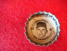 7UP Crafts Pepsi 1 PIECE COCA COLA BOTTLE METAL CAP SILVER USED NEVER CRIMPED.
