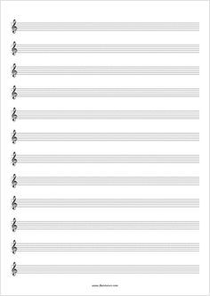 free printable manuscript paper