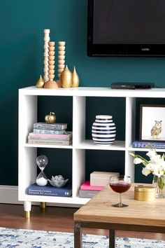 30+ Ikea hacks Kallax etc ideas | kallax, ikea, kallax ikea which color goes best with ikea expedit birch desk Google