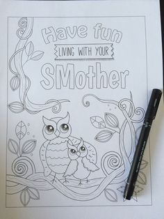Swear Words Adult Coloring Book Hate Your By LovableLynzi On Etsy