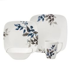Corelle Squares Cherry Blossom 16-Piece Dinnerware Set I think this ... Corelle Squares Cherry Blossom 16-Piece Dinnerware Set I think this ...