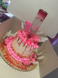 42 Great Alcohol Cakes Images Deserts Pastries 21st Cake