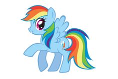 How To Draw Rainbow Dash From My Little Pony Friendship Is Magic With Easy Steps Lesson