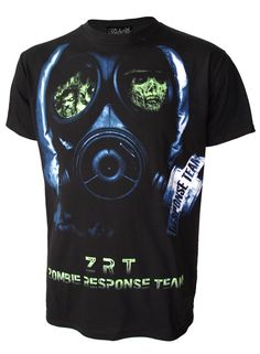 DARKSIDE CLOTHING ZOMBIE RESPONSE PALE YELLOW WOMENS T-SHIRT BLOOD SPLAT HORROR
