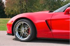 Performance Corvettes 2006-2013 Corvette C6 Z06 ZO6 LS7 7.0L Engine Covers Fuel Rail Red OEM GM