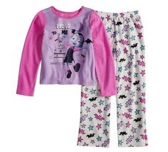 DISNEY VAMPIRINA PAJAMAS SLEEPER SIZE 4 6 8 10 NEW!