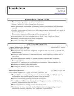 job resume template