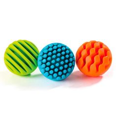Paquet de 7 Sensoriel Rainbow Paillettes Balles
