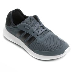 Tênis Adidas Element Refresh Cinza e Branco | Netshoes