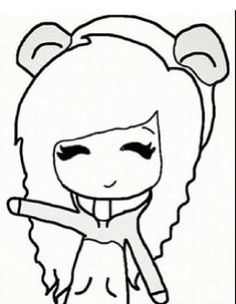 anime chibi girl outline hat wiring diagrams