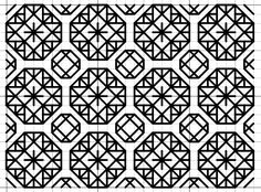imaginesque.blogspot.com, Blackwork Fill Pattern