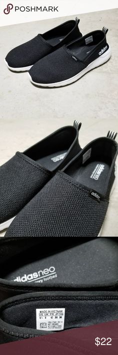 adidas neo cloudfoam footbed slip on adidas neo cloudfoam footbed slip on