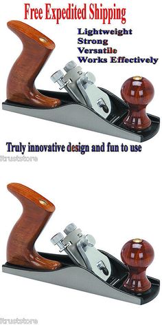 HARDWOOD HANDLE HAND WOOD WORKING PLANER SHAVER BENCH PLANE No33 FREE 7/" BRUSH