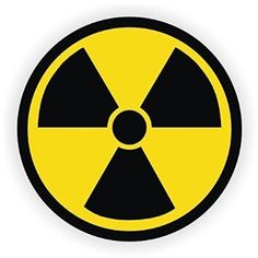 Vinyl Sticker Waterproof Decal Spartan Helmet Nuclear Circle Radiation