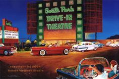 KEITH WEESNER POSTER PRINT 1957 CHRYSLER CUSTOM ATOMIC MID CENTURY MODERN 58 59