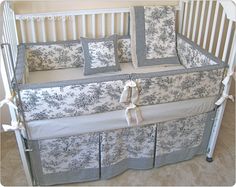 22 Best Crib Bedding Images On Pinterest Accent Pillows Black Central Park Toile Baby Crib Bedding Set Includes Per Pad Skirt