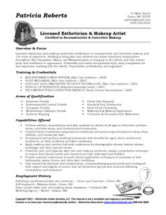 functional resume example