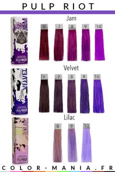 pulpriot haircolor chart hair hair hair color pulp matrix toner chart