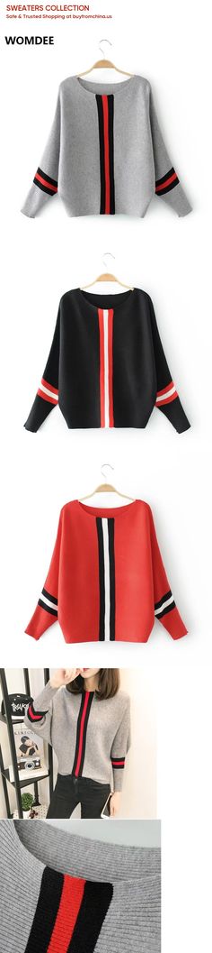 Para Mujer Damas Mono abrigo de manga murciélago Stripe Multi