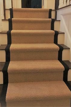 35 Best Modern Stair Runner Carpets Images In 2019 Rugs Carpet Carpet Stair Runner With Wide Black Border Hall Stairs Rugs On